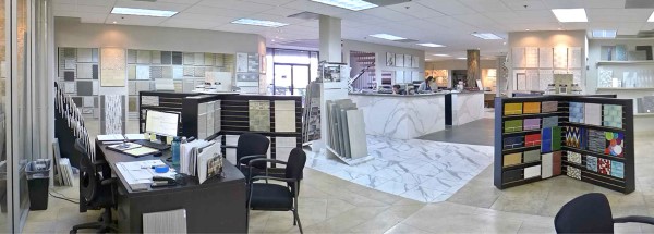 Thiết kế thi công showroom gạch ốp lát cao cấp